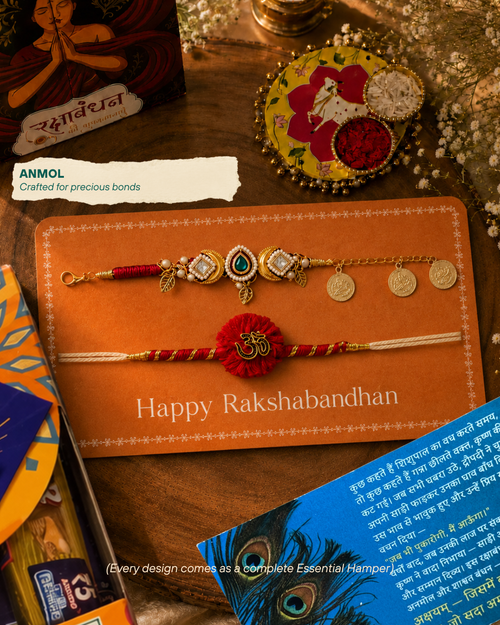 Bhai-Bhabhi Rakhi Essential Hamper | Rakhi Gift Set