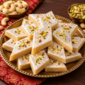 Kaju Katri (with Varakh) | કાજુ કતરી (વરખવાળી)