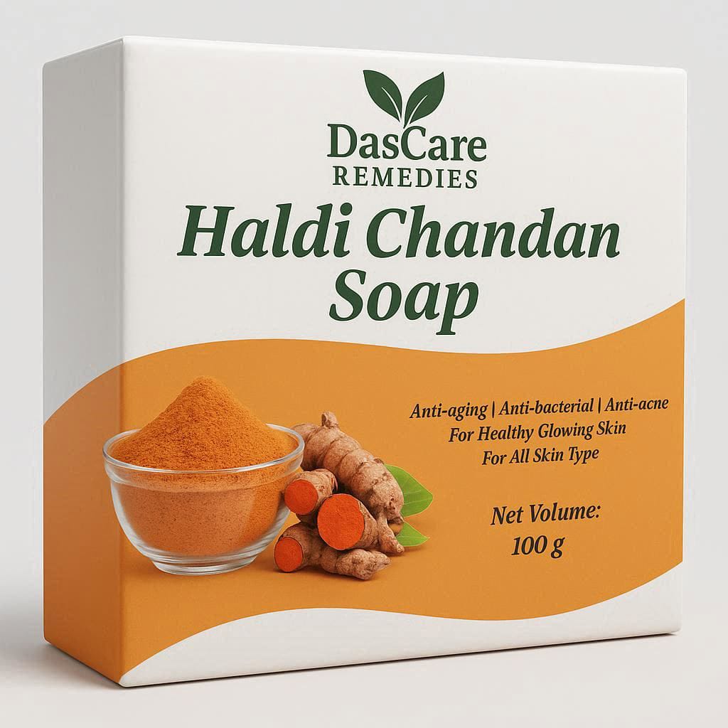 DasCare Remedies Haldi Chandan Soap