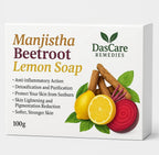 DasCare Remedies Manjistha Beetroot Lemon Soap
