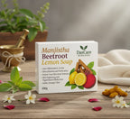 DasCare Remedies Manjistha Beetroot Lemon Soap
