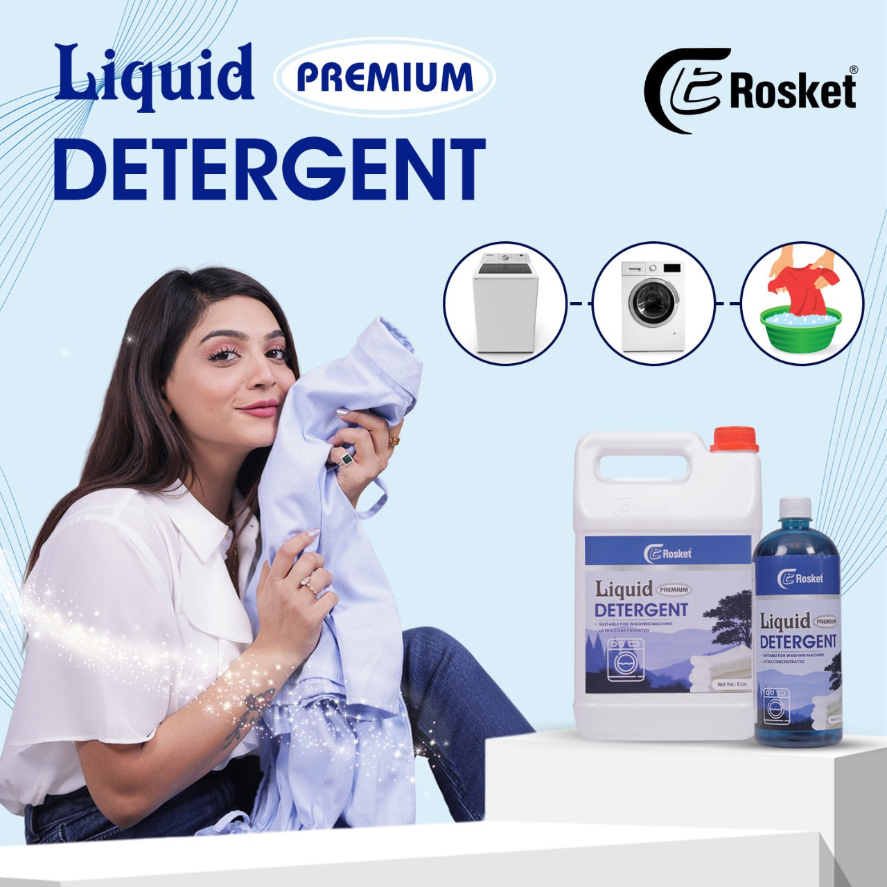 Erosket Premium Liquid Detergent