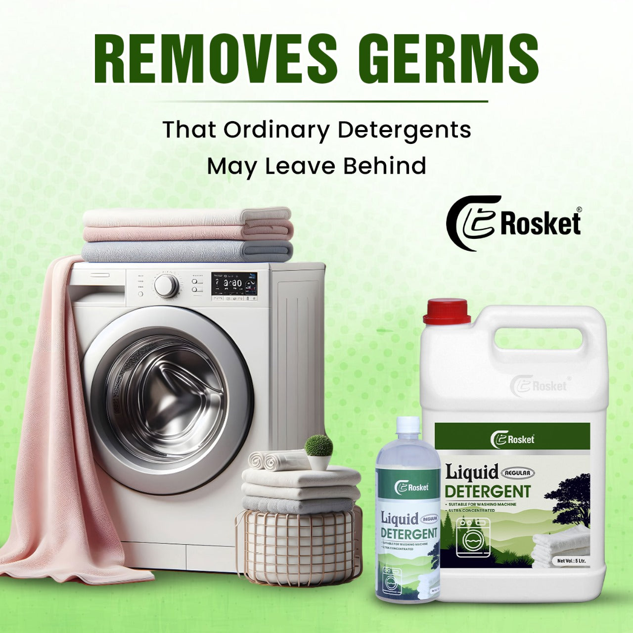 Erosket Regular Detergent Liquid