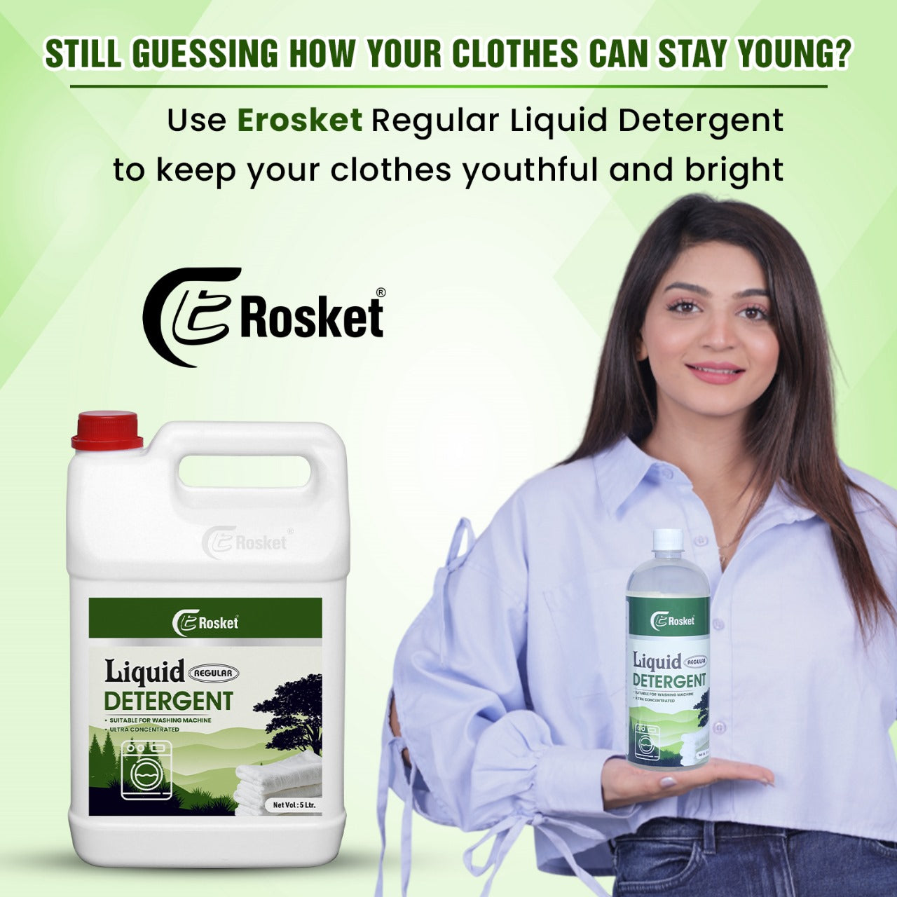 Erosket Regular Detergent Liquid